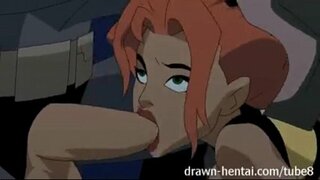 Batima e mulher Maravilha संभोग स्त्री-गरुड