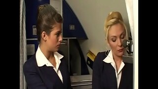 ���ರ್ಭಿಯಿಳಿಸುವುದು ಫ್ಲೈಟ್ ಅಟೆಂಡೆಂಟ್ ಕೂದಲಿನ ಸುಂದರಿ ಬಾಯಿಯಿಂದ ಜುಂಬು ಯುವಕ ಟೂಲ್ ಬಾರ್