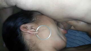 Amada esposa me saúda cun oral saborosa o seu amor é o mellor